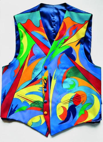 Gilet futurista per la moglie Maria Pia, 1996